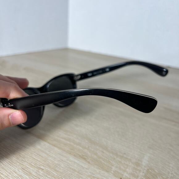 Ray-Ban RB4227 6052/8G Sunglasses Cat Eye Black FRAMES ONLY 55-17